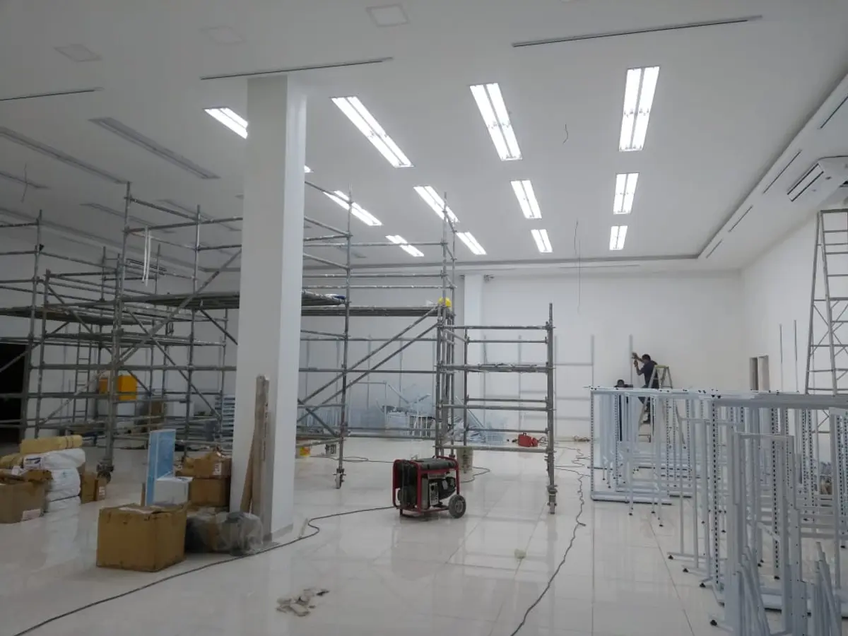 Resultado final Construcción de Superficie Comercial